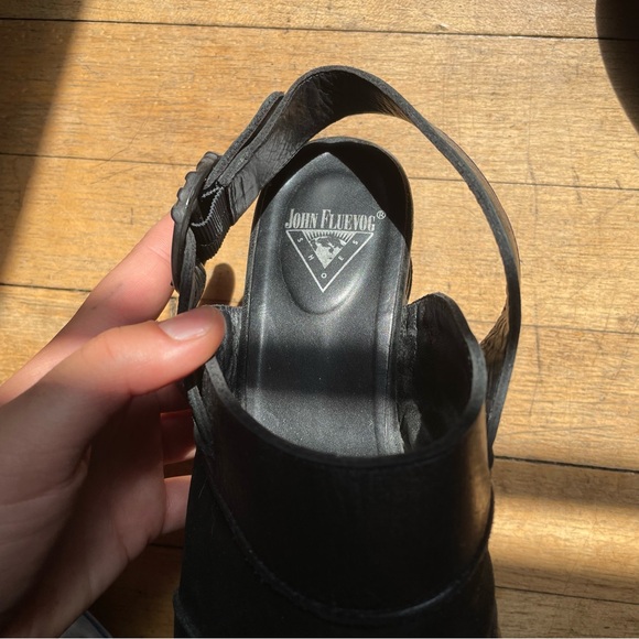 John Fluevog “Prepare Advisor” Platform Slingback Heel - Size 11 - Picture 2 of 3